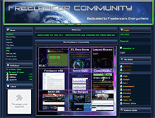 Tablet Screenshot of freelancercommunity.net